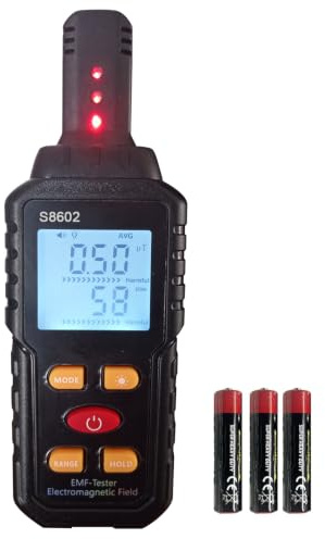 3 in 1 EMF Meter,EMF Reader,Electromagnetic Field Radiation Detector,EMF Tester for Home,EMF Detector with sound light alarm,Ghost Hunting Equipmetent