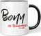 JUNIWORDS Tasse, Bonn, der Unbarmherzige, Schwarz (5217379)