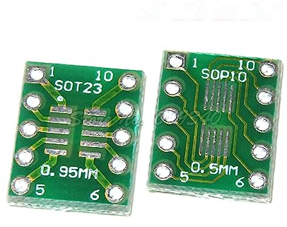 10PCS SOT23 MSOP10 UMAX zu DIP10 Transfer Board DIP Pin Board Pitch Adapter SOT-23 MSOP-10 ZU DIP-10