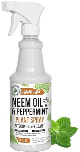 Neem Oil & Peppermint Plant Supplement Spray, 16oz