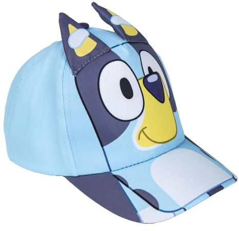 CERDÁ LIFE'S LITTLE MOMENTS Unisex Kids Bluey Kindermütze Cap, Blue, Einheitsgröße