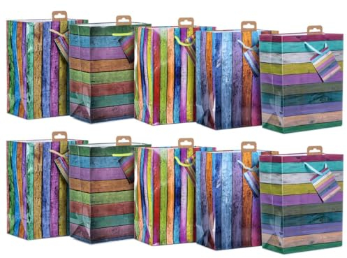 Laro Medium Geschenktüten 10-100 Stk Medium, Anzahl:10, Muster Tüten:Medium