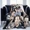 Suehome Sebastian Stan Bucky Barnes Weiche und bequeme warme Fleecedecke für Sofa, Bett, Büro, Kniepolster, Bett, Auto, Camping, Couch, gemütliche Plüsch-Überwurfdecken