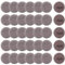 LEONTOOL 2 Inch Mesh Abrasive Mesh Sandpaper Hook and Loop Sanding Discs 240 Grit, Pack of 35 Dust Free Net Sandpaper Abrasives Pads Drywall Sander Sandpaper for Metal, Wood, Composites