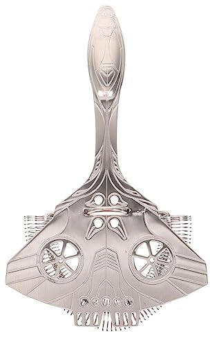 COLLBATH Cocktail Strainer 1pc Silver Ice Cube Separate Mixed Drink Filter Bar Accessories