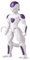 Bandai - Dragon Ball Super - Freezer 4ª Forma - Figurina Gigante Limit Breaker 30cm - Licenza Ufficiale Dragon Ball - Grande Action Figure Frieza 4th form - Giocattolo per bambini 4 anni e + - 36828