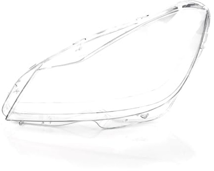 LST Scheinwerferglas Streuscheibe Frontlicht Abdeckung links Halogen Xenon kompatibel mit Mercedes-Benz C-Klasse W204 C204 S204 2011-2014
