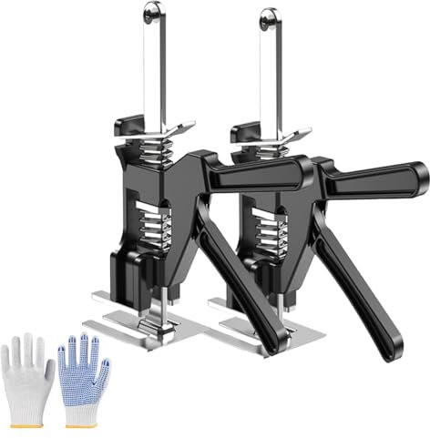 2 PCS Labor Saving Hand Lifting Jack, Multi-Function Height Adjustment Lifting Device, Labor Saving Arm Jack Door Panel Heavy Furniture