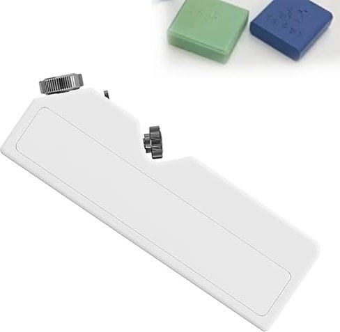 Soap Chamfer Edge Trimming Tool, Soap Beveler Planer, with 4 Pcs Modeling Knife, for Square/Round Cold Soap Candle Making