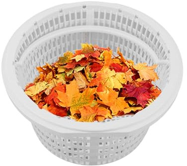 19cm Filtre Skimmer Piscine | Panier De Skimmer Piscine | Paniers De Rechange pour Skimmers | Panier De Passoire De Remplacement | pour Le Nettoyage des Débris Et Feuilles