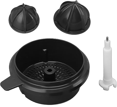 Stylebest Kit Filtro per Spremiagrumi Arancione, Accessori per Spremiagrumi in Plastica ABS con Cono Pressa per Parti della Macchina per Spremitura Facili da Pulire, Resistenti All'usura