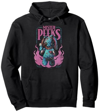 Call of Duty Mister Peeks Zombie Bunny Flames Video Game Pullover Hoodie