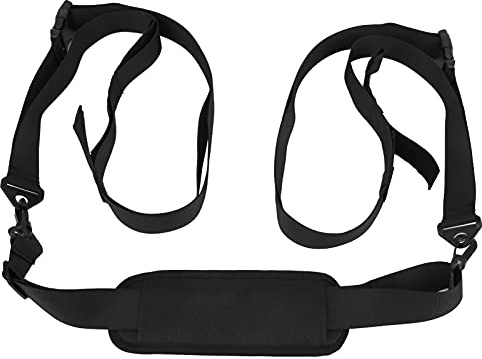 ANKROYU Verstellbarer Tragegurt, Paddle-Board-Schultergurt für Surfbretter, Longboards, Outdoor-Wassersport, langlebiges Polyester, Schwarz