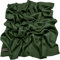 CJ Apparel Dunkelgrün Normallack Design Nepalesischer Fransenschal Schal Stola Wrap Pashmina NEU
