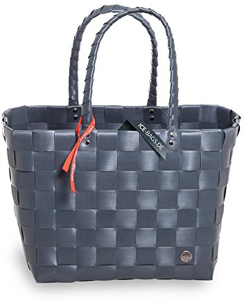 Witzgall ICE-BAG 5009 Einkaufskorb schwarz Flechtkorb 33x18x28 cm