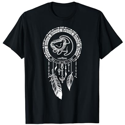 Disney Lion King Simba Boho Dreamcatcher Graphic T-Shirt T-Shirt
