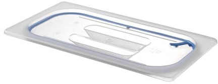 HENDI Gastronorm Deckel, Lufdicht verschließbar, Temperaturbeständig von - 40 Temperaturbeständig bis 80, 325x265mm, Silikon, Polyethelen