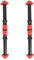 2pcs 40cm Dumbbell Bars Dumbbell Handles Weight Lifting Spinlock Collar Set with 4pcs Nuts for Gym Barbells Dumbbell Bars Strength Training