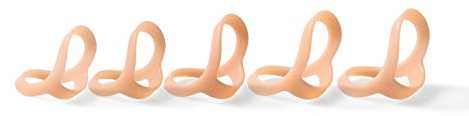 Oval 8® Finger Splints Fingerschiene Fingerbandage 5er Combo | Größenauswahl (Set 2 (Größe 5,6,7,8,9))