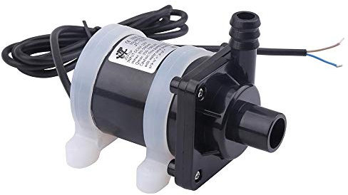 NGHSDO Pompe A Eau 12v Camping Car Taux de Flux élevé Pompe à Eau Haut de Gamme 12V 24V 900L / H Max Pompe Submersible imperméable Mini Pompe à Eau électrique 12 V 12VDC Pompe A Eau Camping Car