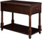 PADMA HOUSE Schmaler Beistelltisch mit Schublade und Ablagefläche, Massivholz Sofa Beistelltisch, Slim neben Tisch, Telefon für kleine Räume, Wohnzimmer