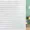 DOWELL Film Fenetre Anti Regard, Film Occultant Fenêtre 44.5x300cm, Film Opaque Vitrage Electrostatique Vitre, Adhesif pour Vitre Dépoli Bureau Maison Salle de Bain Chambre Cuisine Anti UV