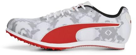 PUMA Herren Evospeed Star 8 Leichtathletik-Schuh, Puma Black Puma White Puma Red, 44.5 EU