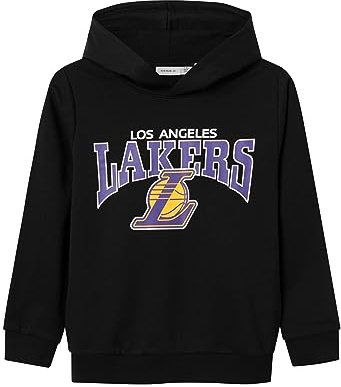 Name IT Nkmjacima NBA Sweat Wh Bru Noos OUS Maglia di Tuta Bambini e Ragazzi (Pacco da 1)