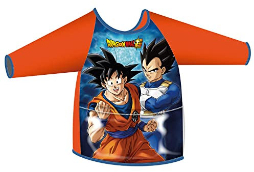ARDITEX DB15371 Schürze mit Ärmeln und Tasche für Aktivitäten von TOEY-Animation-Dragon Ball