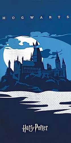 lau-fashion Harry Potter Strandtuch Hogwarts Unisex Handtuch Badetuch Duschtuch 70x140cm