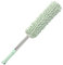 Plumero Extensible, Plumero de Mano Lavable con Varilla de Acero Inoxidable para el Hogar (Green)