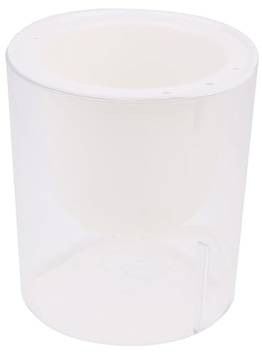 Toddmomy 2St Blumentöpfe drinnen Behälter für Lipgloss Zimmerpflanzentöpfe Pferd Tortenaufsatz gefälschte Artischocke Spülbecken Blumentopf Pflanzenhalter automatisch Pflanzenständer Weiß