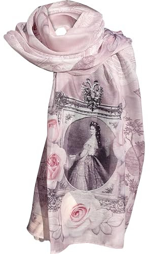 Alexandra Maxa Damen Schal - Design KAISERIN ELISABETH - Rosa