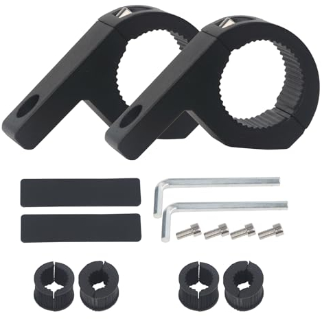 2 Stücke Arbeitsleuchten Halterung Universal, 19-32mm Rohrhalterung, Universal Light Bar Halterungs, für Frontschutzbügel, Geländewagen, Auto, LKW, Motorrad.