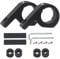 2 Set 19-32MM Light Bar Mount Kit, Universal work Light Tube Clamp, Mounting Bracket Bull Bar Pipe, Light Bar Mount Kit, bracket clamp, bracket light, tube clamp, car motorcycle bracket.