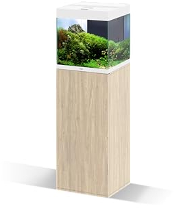 CIANO, Meuble Emotions Pro 40 Oak Oasis, 95x40x40 cm, en Bois, pour Aquarium - Support avec 1 Porte et Compartiment pour Rangement - Meuble d'aquarium pour Poissons, fabriqué au Portugal