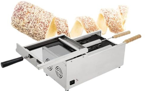 Forno Elettrico Per Dolci A Camino, Con 2 Rulli, Macchina Per Fare I Dolci A Camino In Acciaio Inossidabile, Camino Ungherese Torta,220V