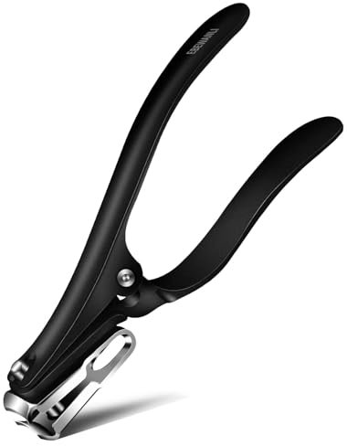 EBEWANLI Long Handle Toenail Clippers for Seniors Thick Toenails, 360 Degree Rotating Toe Nail Clippers for Men, Women, Sharp Sturdy Stainless Steel Angled Nail Cutter