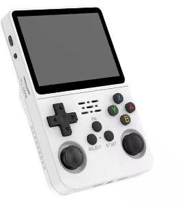 Consola Retro Portatil R36S con 15000 Juegos - Mini Consola Portatil con Juegos de PS1, PSP, N64, NDS, SuperN, GameB, GBA, NeoG, etc. Pantall HD IPS de 3.5 640*480 - Quad Core 1,6 GHz y RAM 1GB