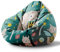 DreamRoots Sitzsack Kinder mit füllung - Sitzkissen Kinder Boden - Kinderzimmer Möbel - Sitzsäcke fürs kinderzimmer - Bean Bag S Dark Lama Mania