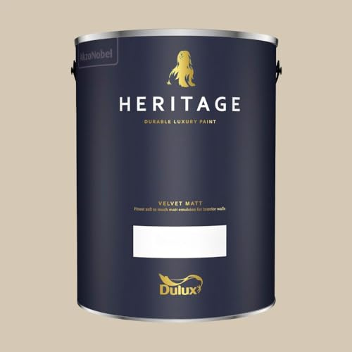 DULUX TRADE HERITAGE MATT RAW CASHMERE 5L