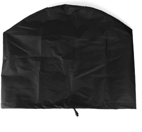 420D Oxford Tuch Wasserdichtes Trimmerabdeckungs-Set für Rasenmäher, Kantenschneider, Stangensägen, Heckenscheren, 2er-Pack, Schwarz (44 x 32,5 cm)