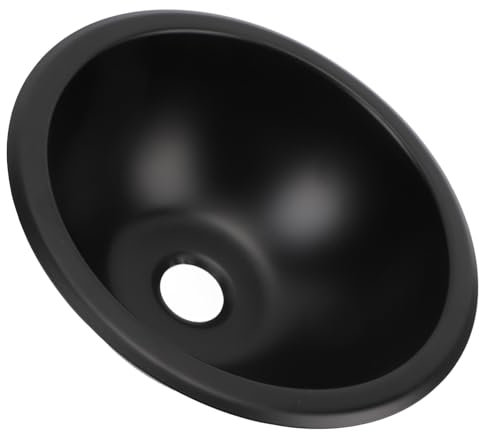 Fesjoy Évier de Lavage à Main en Acier Inoxydable de 9x4in 304, Facile à Nettoyer, avec un Port de Vidange de 40 Mm, pour Caravane de Bateau pour Camping-car, Conception D'installation