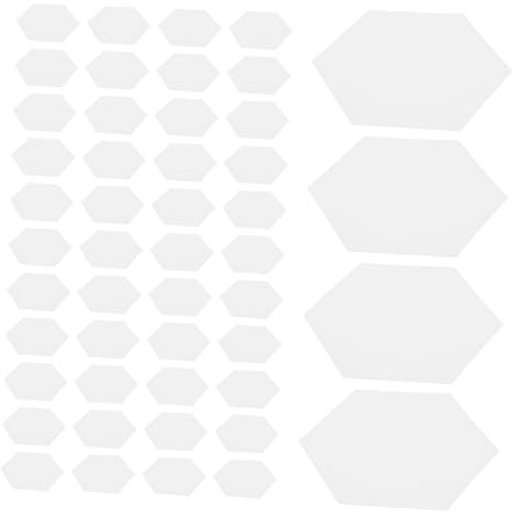 NOLITOY 300pcs Quilting Paper Templates Hexagon 36mm Piercing Papers Sewing Molds for DIY Patchwork Quilting Craft Supplies UK