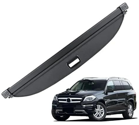 Vanit Kofferraumabdeckung passend für Mercedes Benz GL X166 13-15 Hutablage Laderaum Abdeckung einziehbar