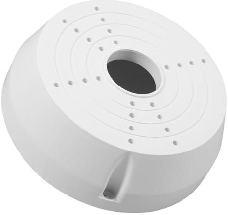 TEHAUX wasserdichte Outdoor Kamera Wandhalterung Eckhalterung mit Großer Kabelbox Kompatibel für Dome Überwachungskamera Einfache Installation für Außenbereiche