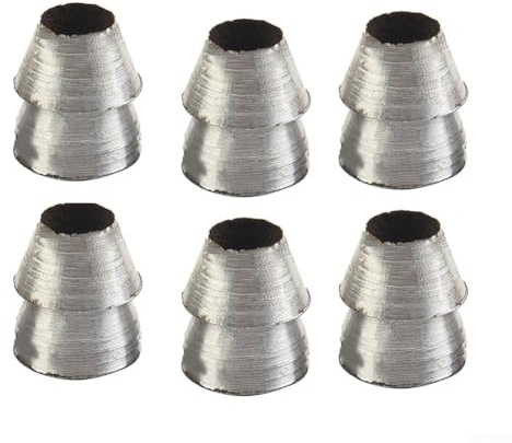 6 Stück 11 mm Rundstahl-Hammergriff-Keil-Set zur Sicherung von Ersatzgriffen, Lösen passend für gängige Hämmer und Äxte, Metallkonstruktionsanzug