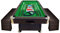 Simba Billardtisch Billard Billard-Spiel mit Containerbänke Neue 8FT Vintage GRÜN