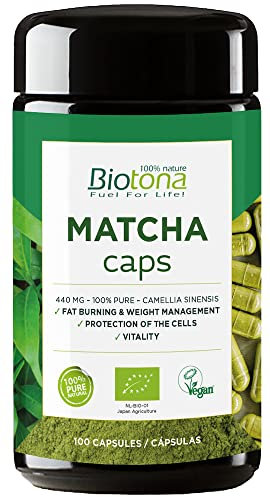 Biotona Matcha Ecológica 100 cápsulas