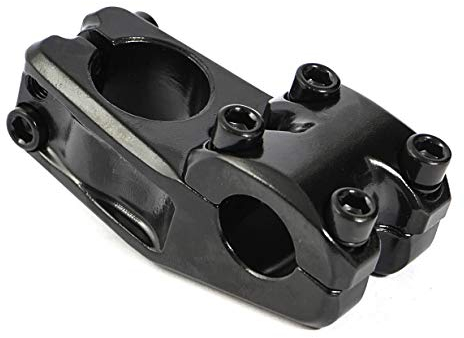 KHE Freestyle Alround BMX 7005 Aluminium Vorbau 1 1/8 Toploader 50mm Vorlauf schwarz nur 264g